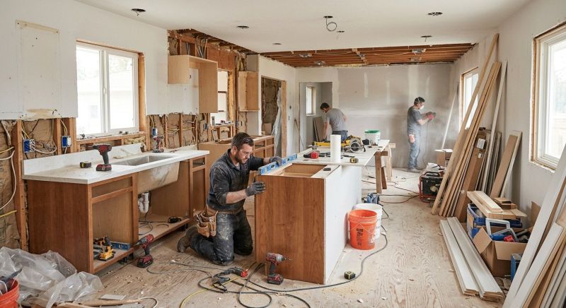 Kitchen Cabinets Remodeling Service